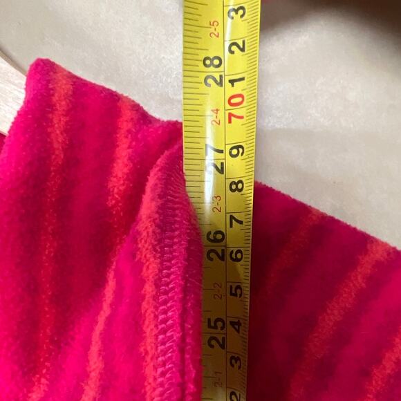 Columbia XL Women’s Long Sleeve Pink Quarter Zip Fleece Pullover - Picture 3 of 6